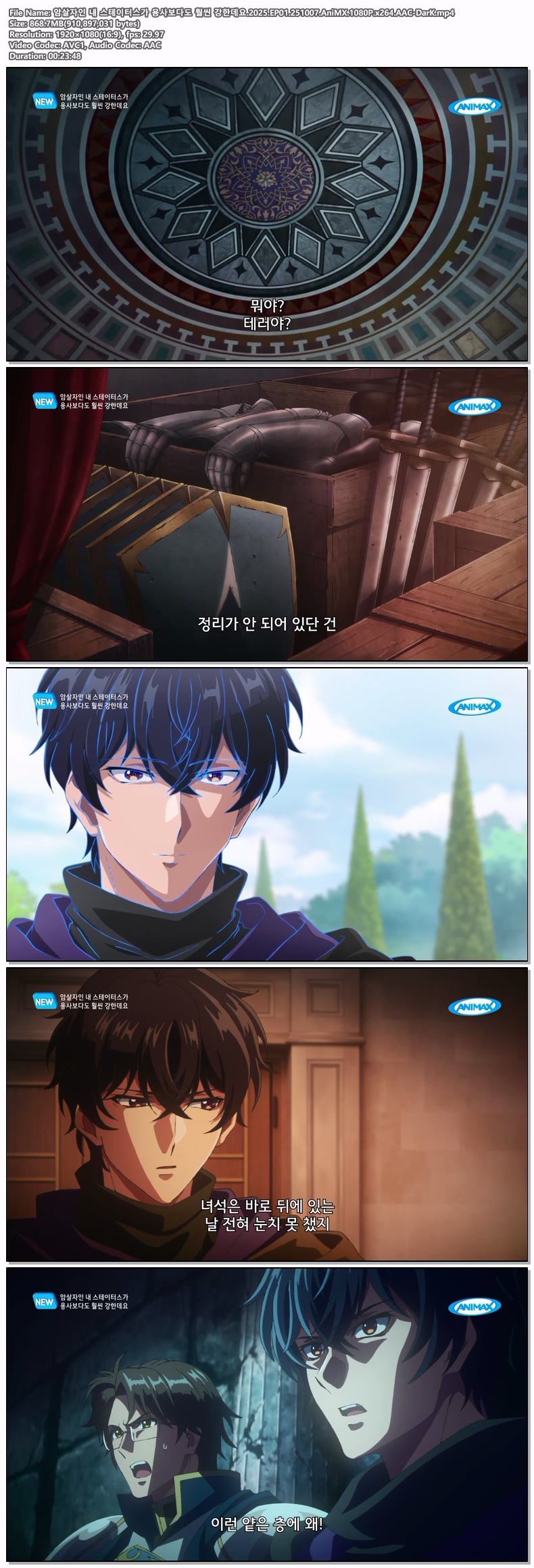 암살자인 내 스테이터스가 용사보다도 훨씬 강한데요.2025.EP01.251007.AniMX.1080P.x264.AAC-DarK