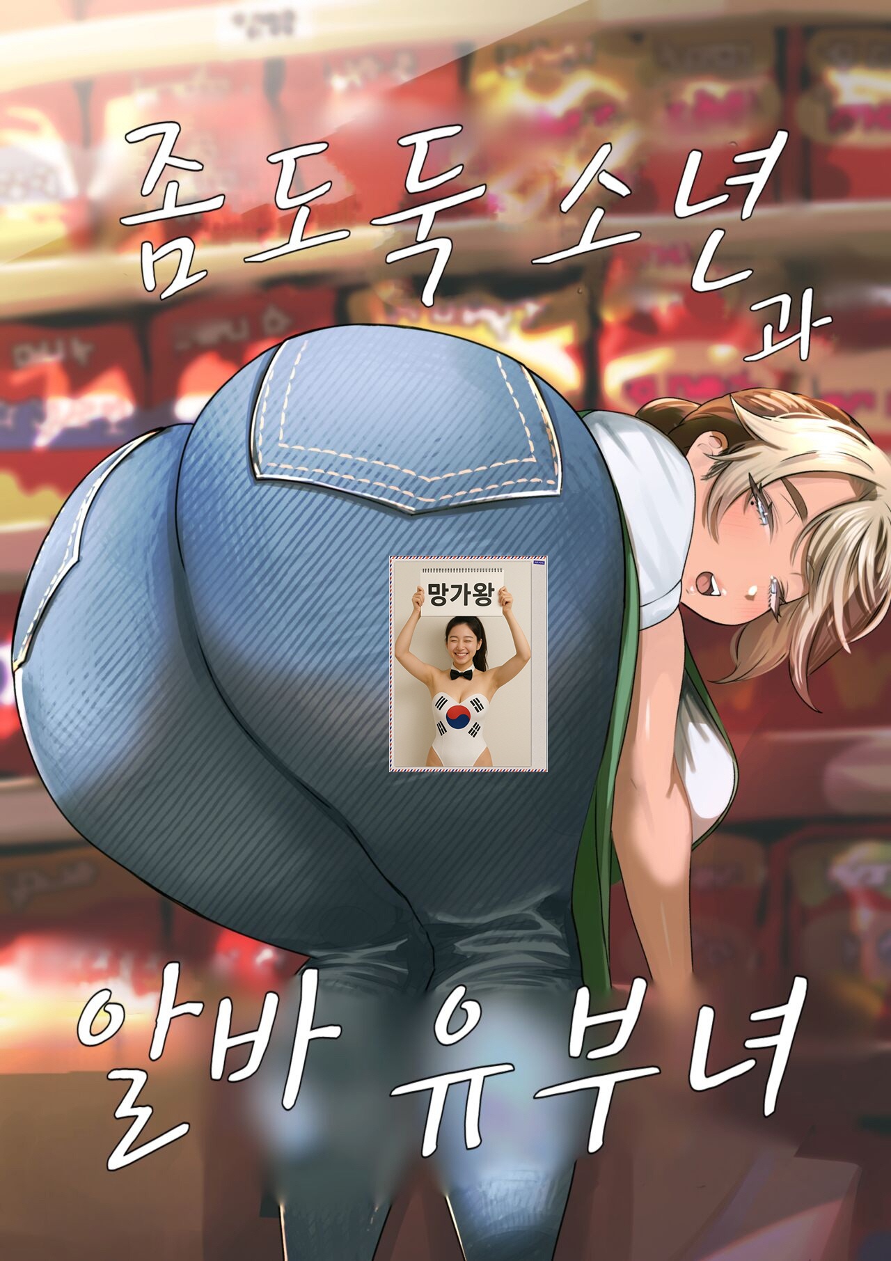 [망가왕] [174p] 좀도둑 소년과 알바 유부녀 1~3 총집편