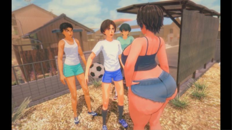 [3D 신작] - 밖에서 놀고있는 젊은 막대기 맛보고 싶었던 윱녀N