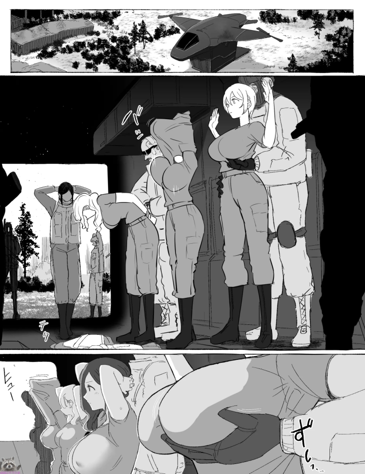 (성인S급만화) Soldiers Who Were Taken Prisoner