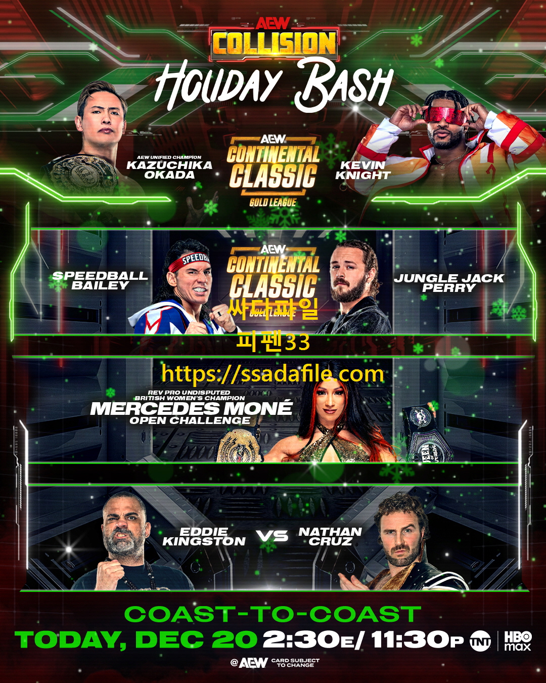 [AEW] Collision.Holiday.Bash.25.12.20 [720P.HD]