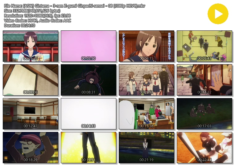 3학년 Z반 긴파치 선생님 08화 (2025) - Gintama - 3-nen Z-gumi Ginpa