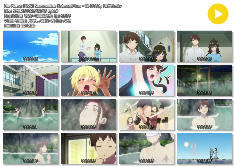 만지지 마세요 코테타시군 08화 (2025) - Sawaranaide Kotesashi-kun -
