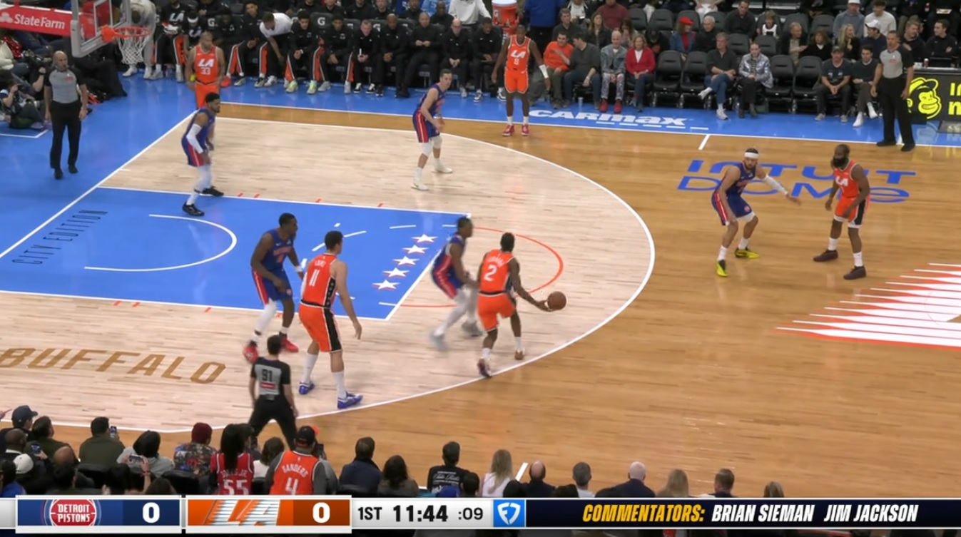 [NBA] LA클리퍼스 vs 디트로이트 251229