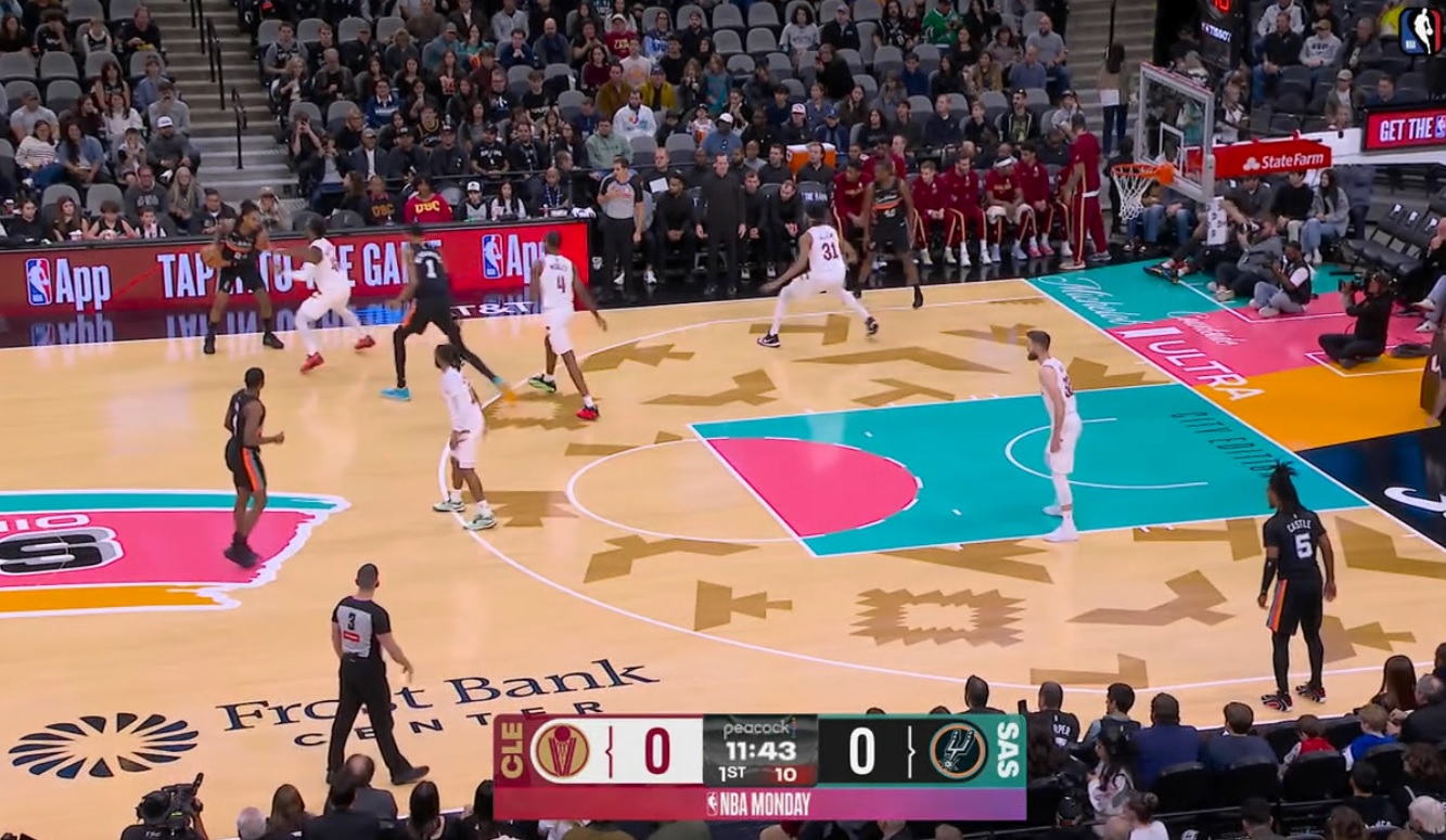 [NBA] 샌안토니오 vs 클리블랜드 251230