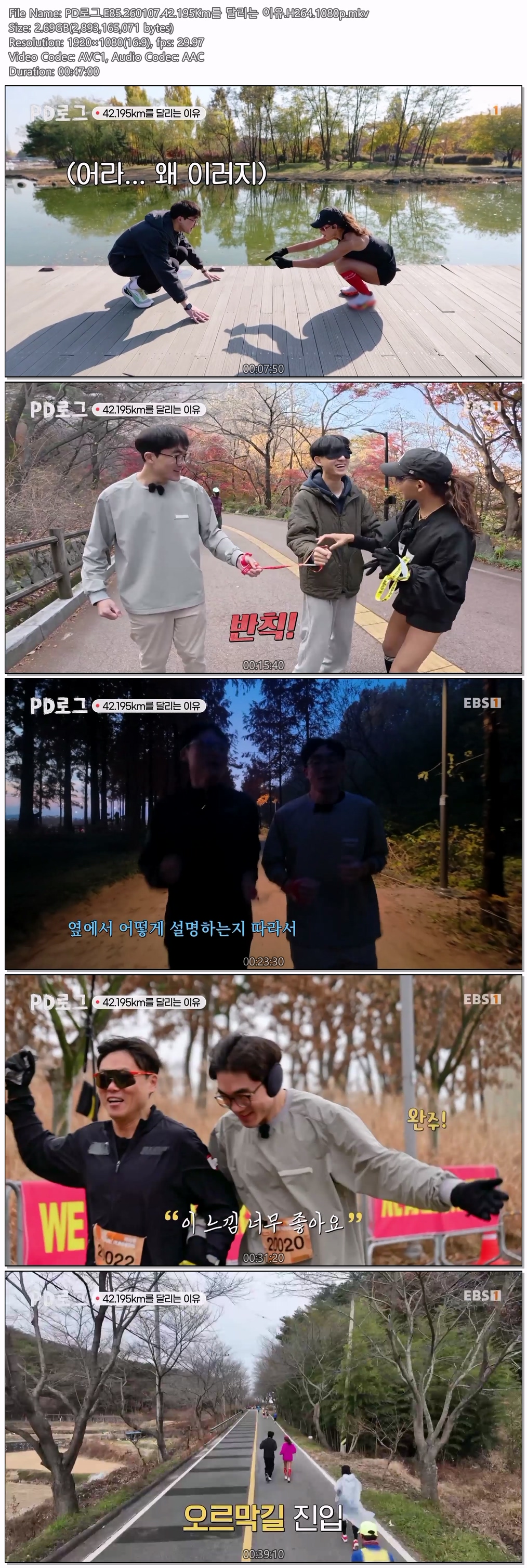 PD로그.E85.260107.42.195Km를 달리는 이유.H264.1080p