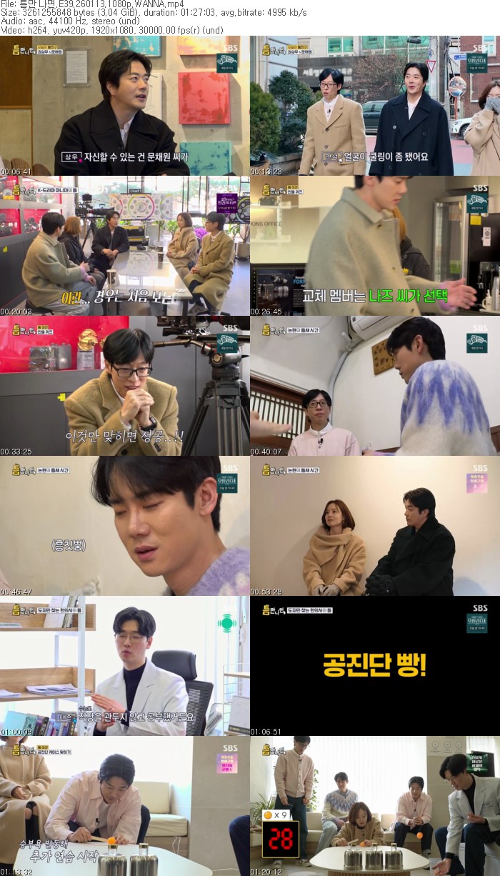 틈만 나면.E39.260113.1080p.WANNA