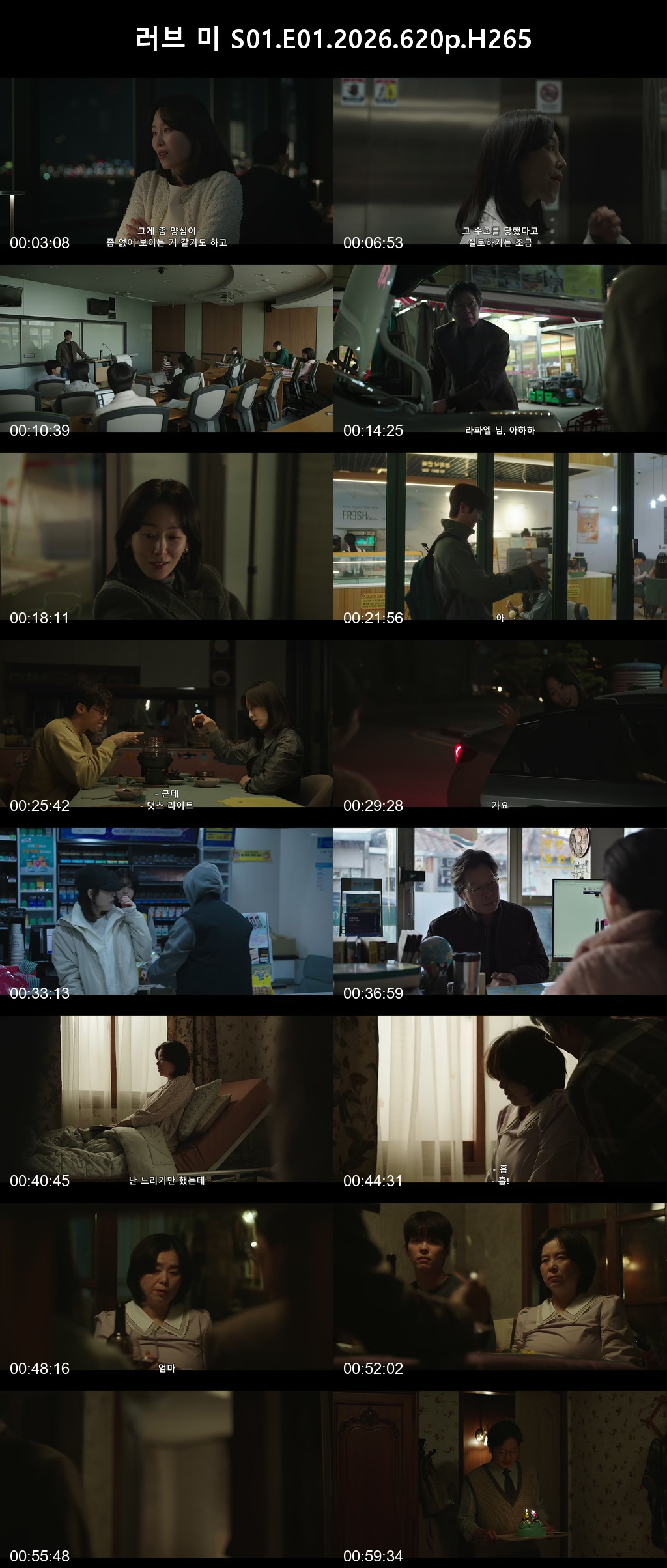 러브 미 S01 - 서현진 12부작 2026 620p H265 -Rite