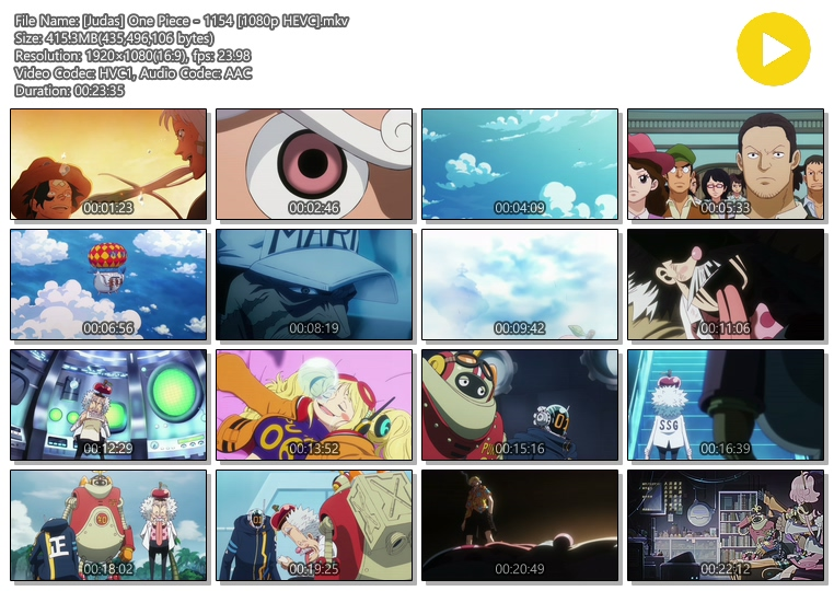 원피스 1154화 (2025) - One Piece - 1154 [1080p HEVC]