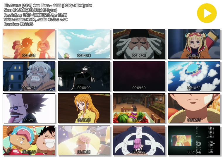 원피스 1155화 (2025) - One Piece - 1155 [1080p HEVC]