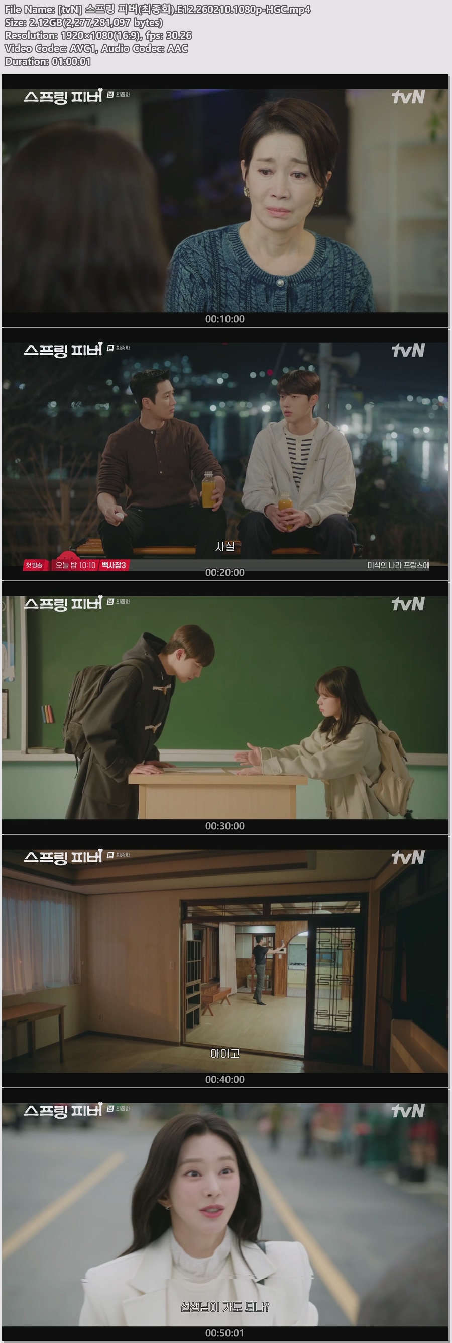 [tvN] 스프링 피버(최종회).E12.260210.1080p-HGC