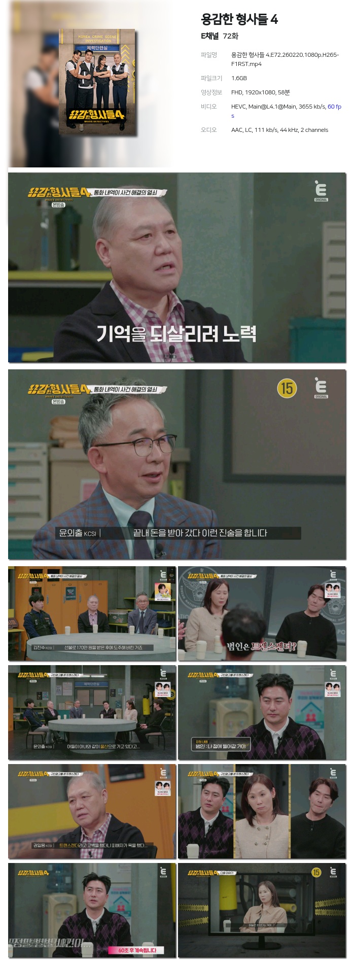 용감한 형사들 4.E72.260220.1080p.H265-F1RST