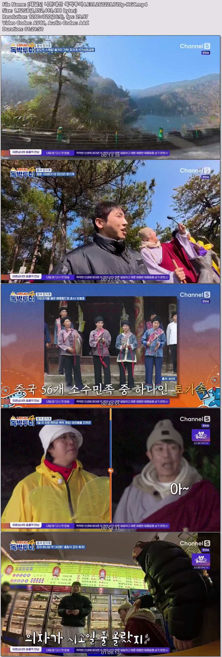 [채널S] 니돈내산 독박투어4.E39.260228.720p-HGC