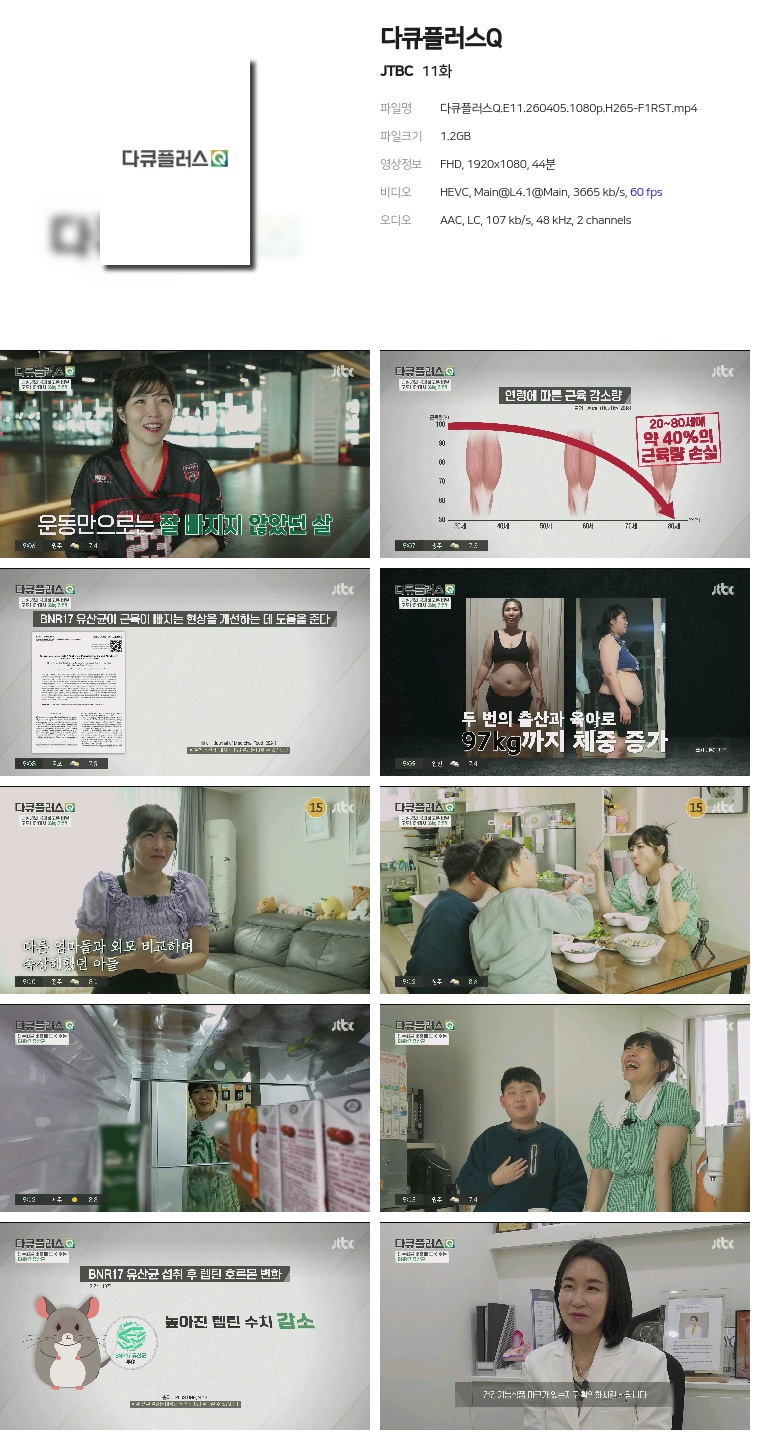 [JTBC] 다큐플러스Q.E11.260405.1080p.H265-F1RST