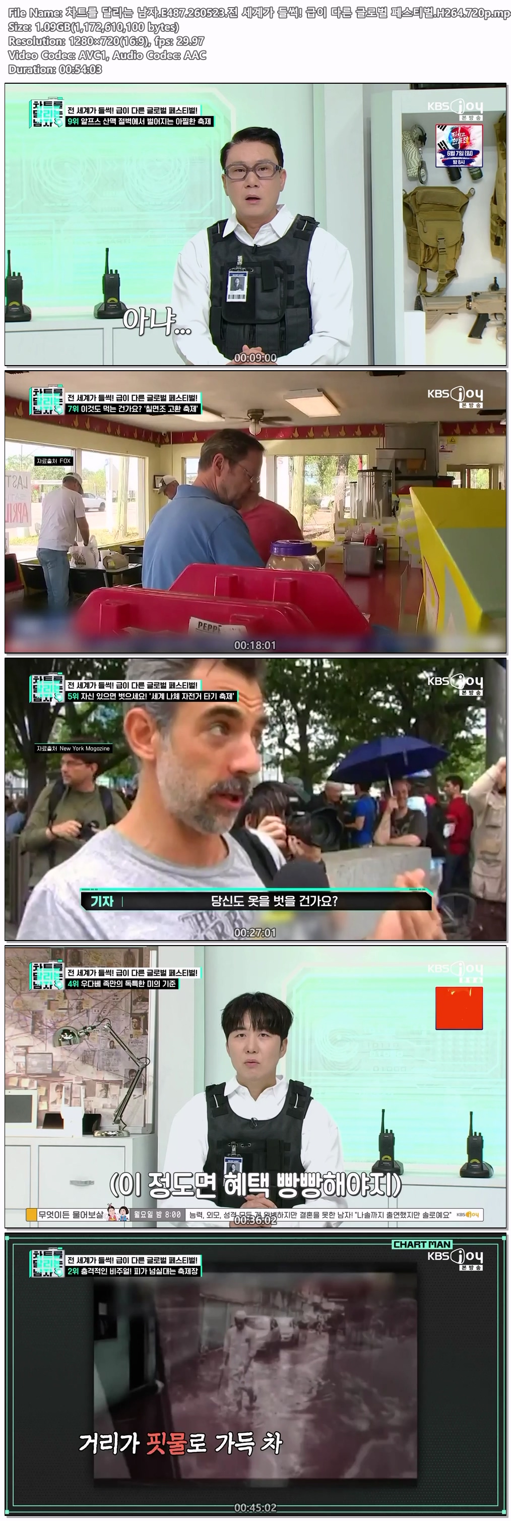 차트를 달리는 남자.E487.260523.급이 다른 글로벌 페스티벌.H264.720p
