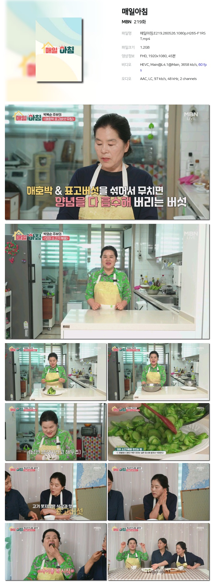 [MBN] 매일아침.E219.260526.1080p.H265-F1RST
