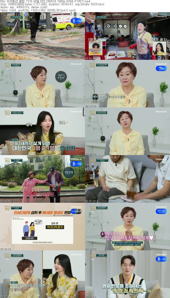우리동네 셀럽 1%의 비밀.E03.260524.1080p.H264-F1RST