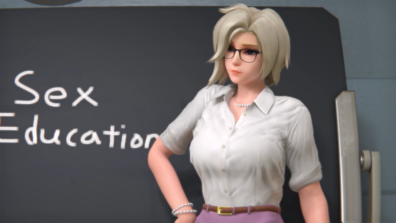 3D [260528신작] 오버워치 메르시 성교육