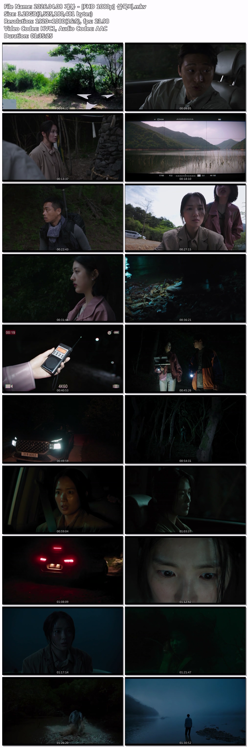 2026.04.08 개봉 - [FHD 1080p] 살목지