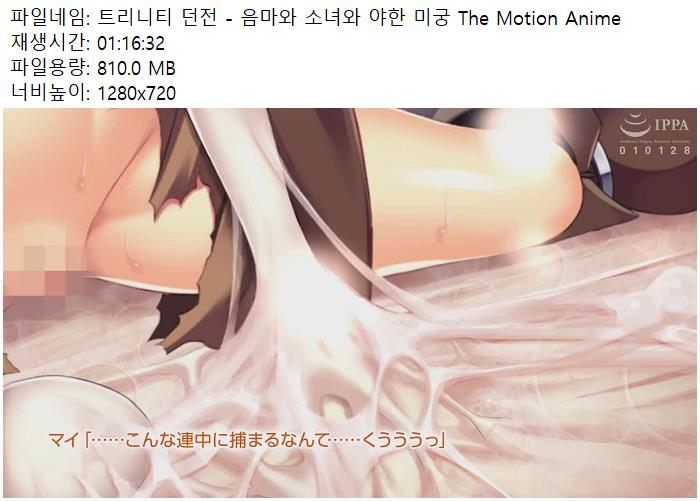 트리니티 던전 - 음마와 소녀와 야한 미궁 The Motion Anime