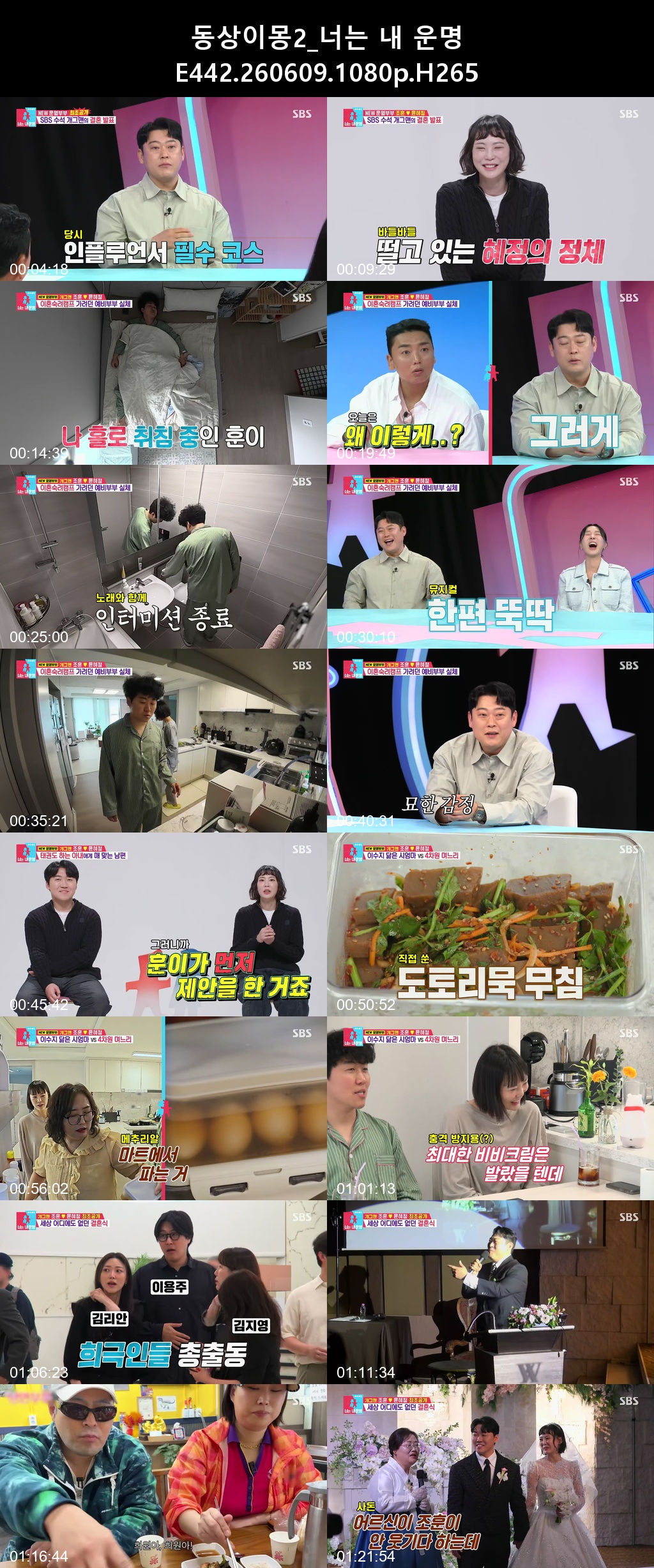 동상이몽2_너는 내 운명 E442 260609 1080p H265 -Rite