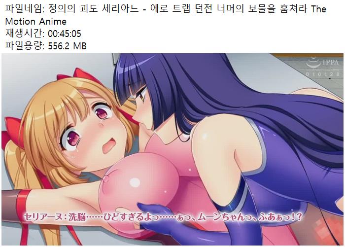 정의의 괴도 세리아느 - 에로 트랩 던전 너머의 보물을 훔쳐라 The Motion Anime