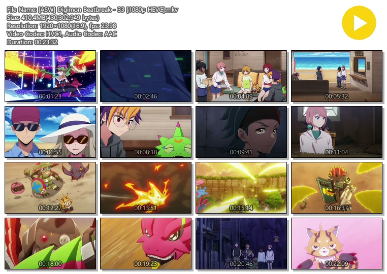 디지몬 비트브레이크 33화 (2026) - Digimon Beatbreak - 33 [1080p HE